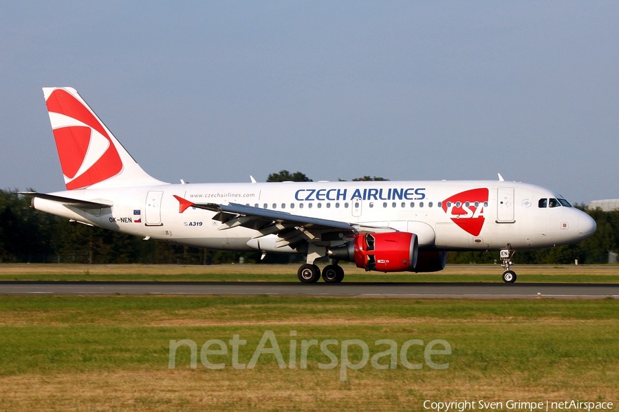 CSA Czech Airlines Airbus A319-112 (OK-NEN) | Photo 53371