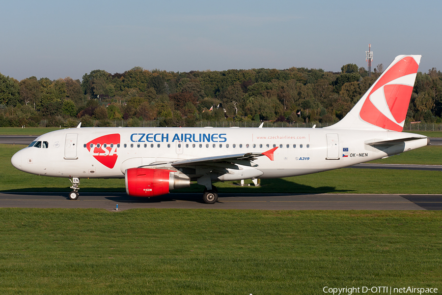 CSA Czech Airlines Airbus A319-112 (OK-NEN) | Photo 518330