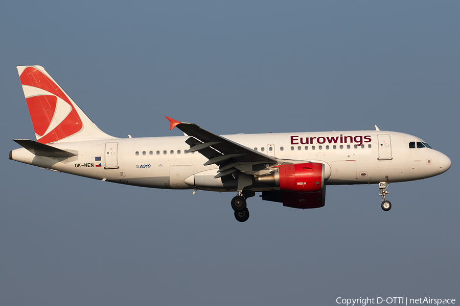 Eurowings (CSA Czech Airlines) Airbus A319-112 (OK-NEN) | Photo 305581