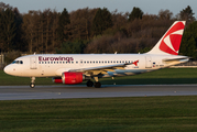 Eurowings (CSA Czech Airlines) Airbus A319-112 (OK-NEN) at  Hamburg - Fuhlsbuettel (Helmut Schmidt), Germany