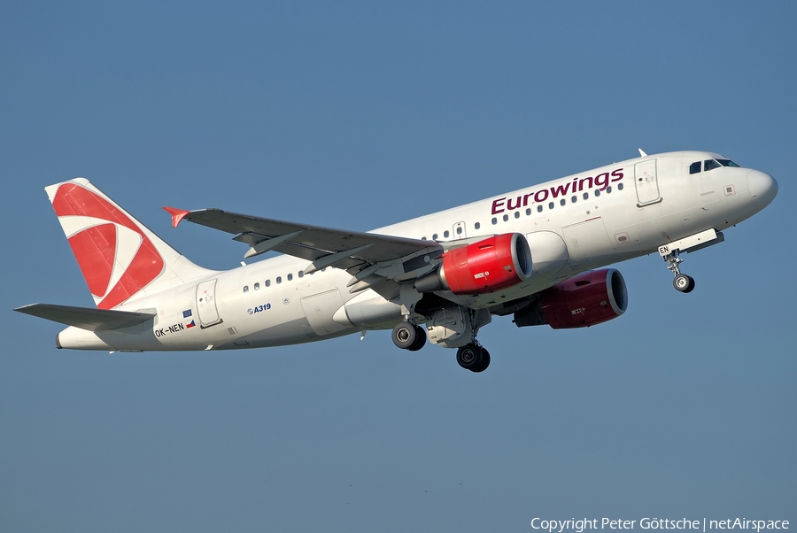 Eurowings (CSA Czech Airlines) Airbus A319-112 (OK-NEN) | Photo 313381