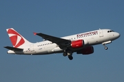 Eurowings (CSA Czech Airlines) Airbus A319-112 (OK-NEN) at  Hamburg - Fuhlsbuettel (Helmut Schmidt), Germany