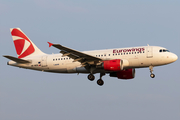 Eurowings (CSA Czech Airlines) Airbus A319-112 (OK-NEN) at  Hamburg - Fuhlsbuettel (Helmut Schmidt), Germany