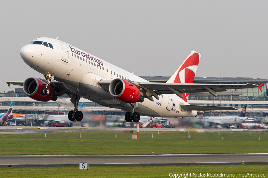 Eurowings (CSA Czech Airlines) Airbus A319-112 (OK-NEN) | Photo 349186