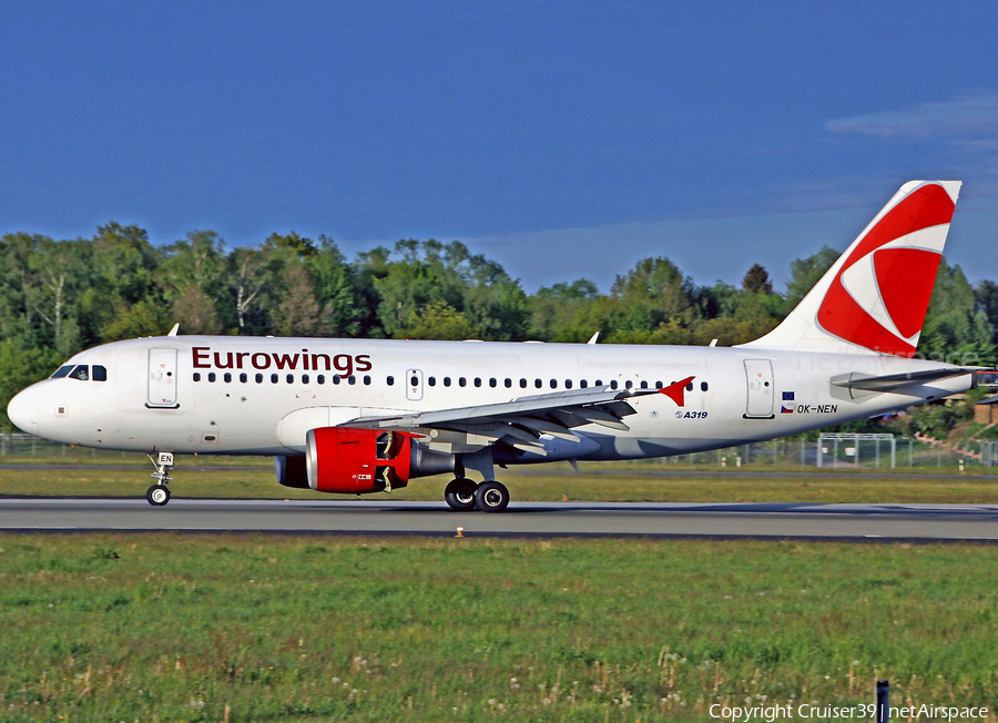 Eurowings (CSA Czech Airlines) Airbus A319-112 (OK-NEN) | Photo 360106