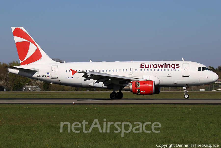 Eurowings (CSA Czech Airlines) Airbus A319-112 (OK-NEN) | Photo 443817