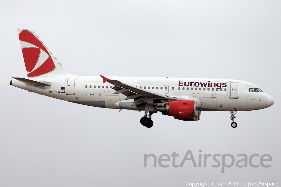 Eurowings (CSA Czech Airlines) Airbus A319-112 (OK-NEN) | Photo 359271