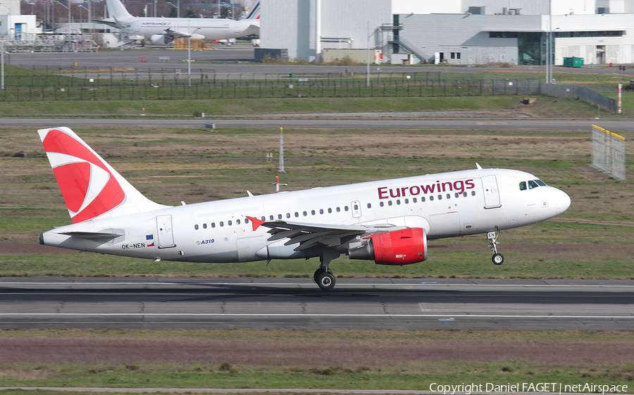 Eurowings (CSA Czech Airlines) Airbus A319-112 (OK-NEN) | Photo 383573