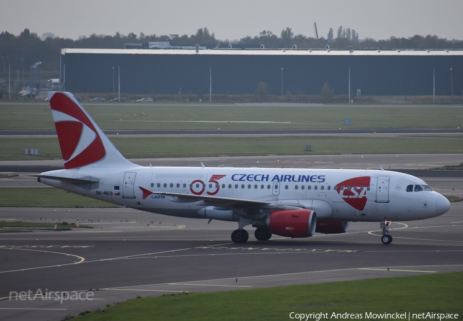 CSA Czech Airlines Airbus A319-112 (OK-NEO) | Photo 283220