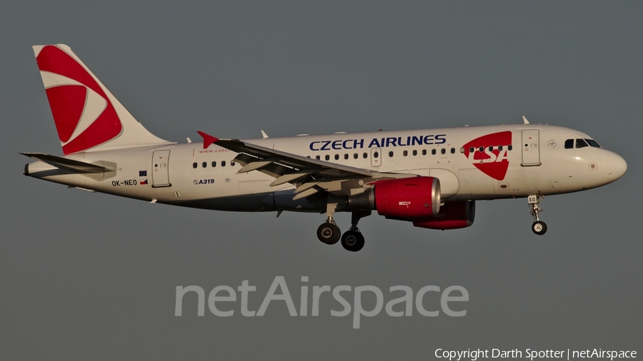 CSA Czech Airlines Airbus A319-112 (OK-NEO) | Photo 230545