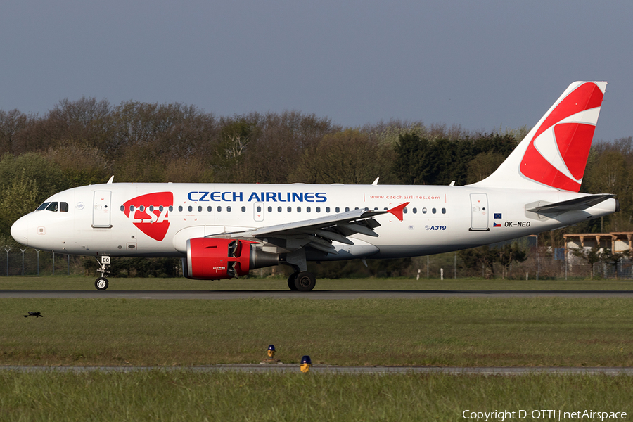 CSA Czech Airlines Airbus A319-112 (OK-NEO) | Photo 159314