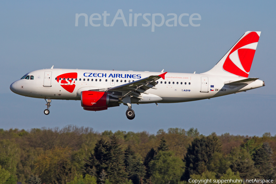 CSA Czech Airlines Airbus A319-112 (OK-NEO) | Photo 161982