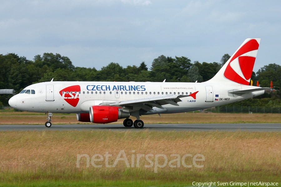 CSA Czech Airlines Airbus A319-112 (OK-NEO) | Photo 50291