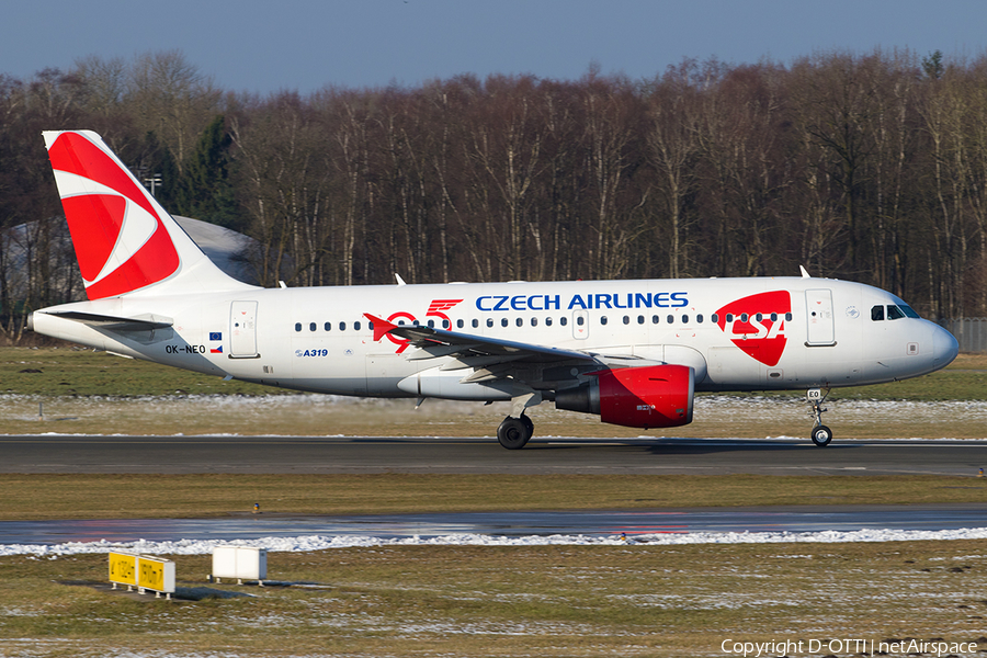 CSA Czech Airlines Airbus A319-112 (OK-NEO) | Photo 232854