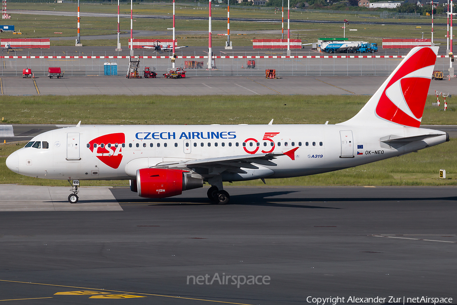 CSA Czech Airlines Airbus A319-112 (OK-NEO) | Photo 245440