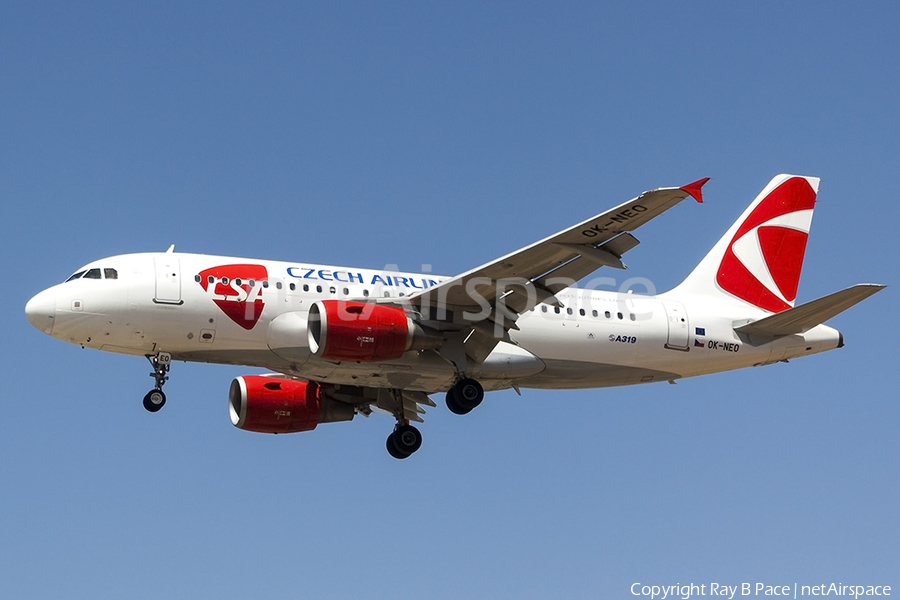 CSA Czech Airlines Airbus A319-112 (OK-NEO) | Photo 174399