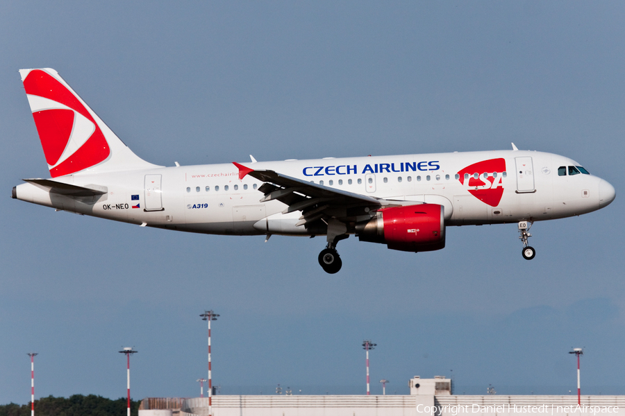 CSA Czech Airlines Airbus A319-112 (OK-NEO) | Photo 472311