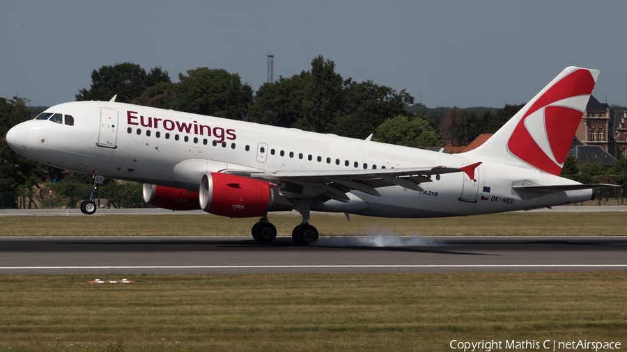 Eurowings (CSA Czech Airlines) Airbus A319-112 (OK-NEO) | Photo 379468