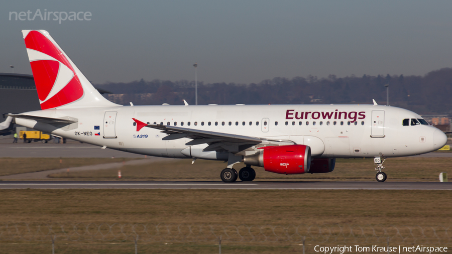 Eurowings (CSA Czech Airlines) Airbus A319-112 (OK-NEO) | Photo 370737
