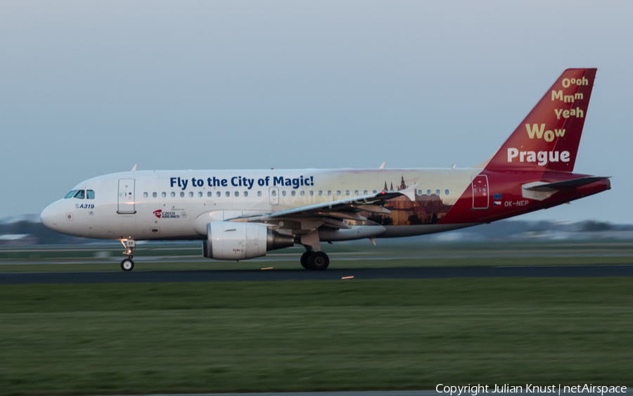 CSA Czech Airlines Airbus A319-112 (OK-NEP) | Photo 104986