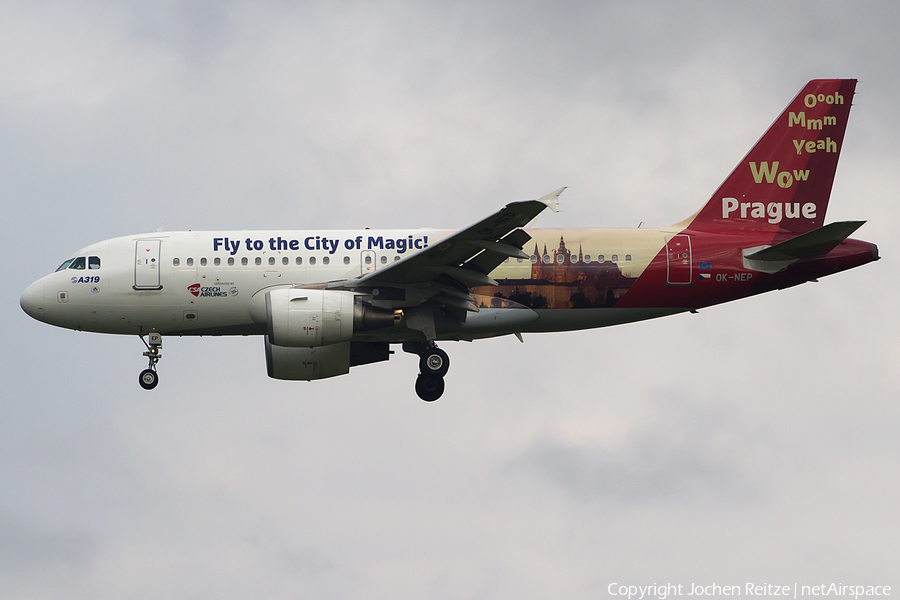 CSA Czech Airlines Airbus A319-112 (OK-NEP) | Photo 117308