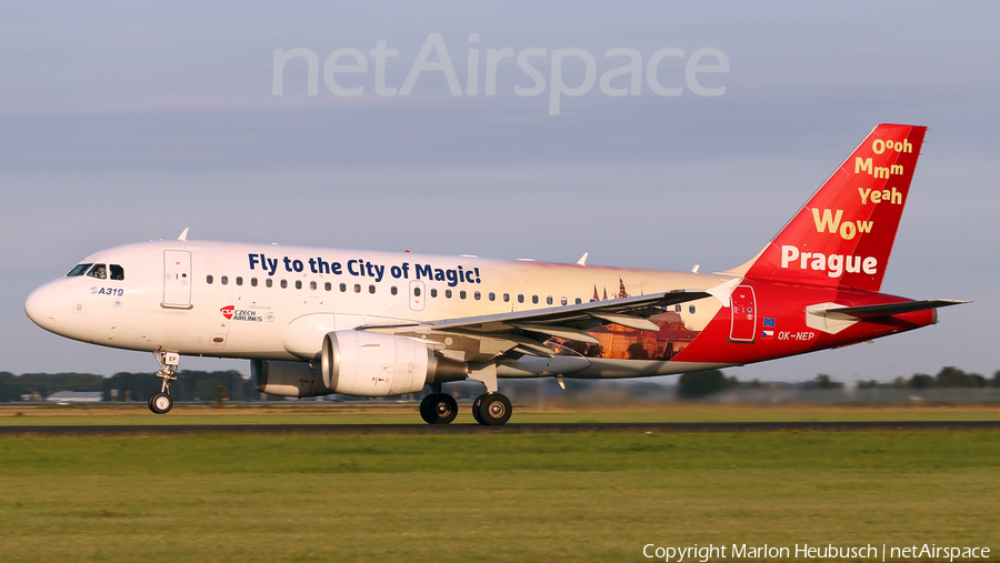 CSA Czech Airlines Airbus A319-112 (OK-NEP) | Photo 181964