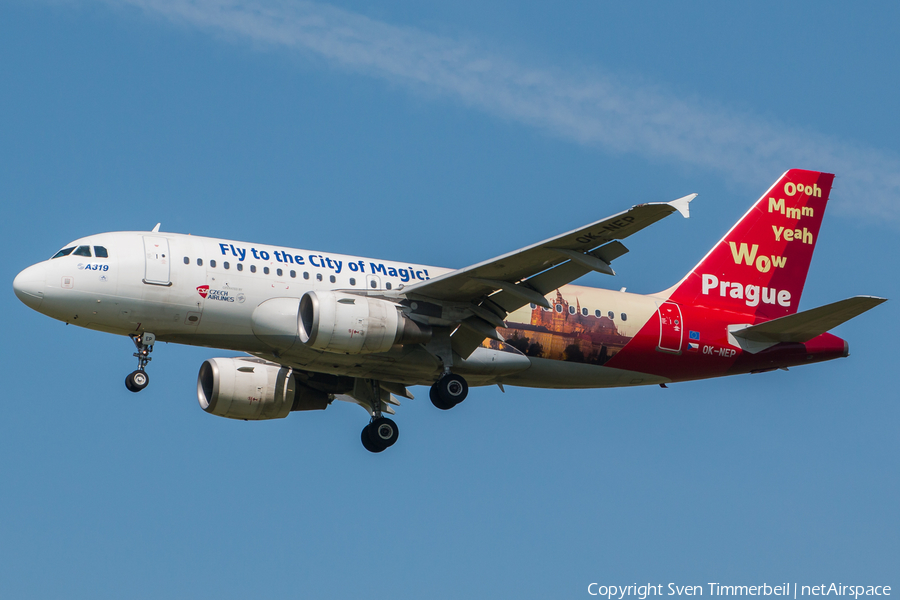 CSA Czech Airlines Airbus A319-112 (OK-NEP) | Photo 241307