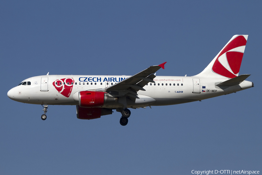 CSA Czech Airlines Airbus A319-112 (OK-NEP) | Photo 434119