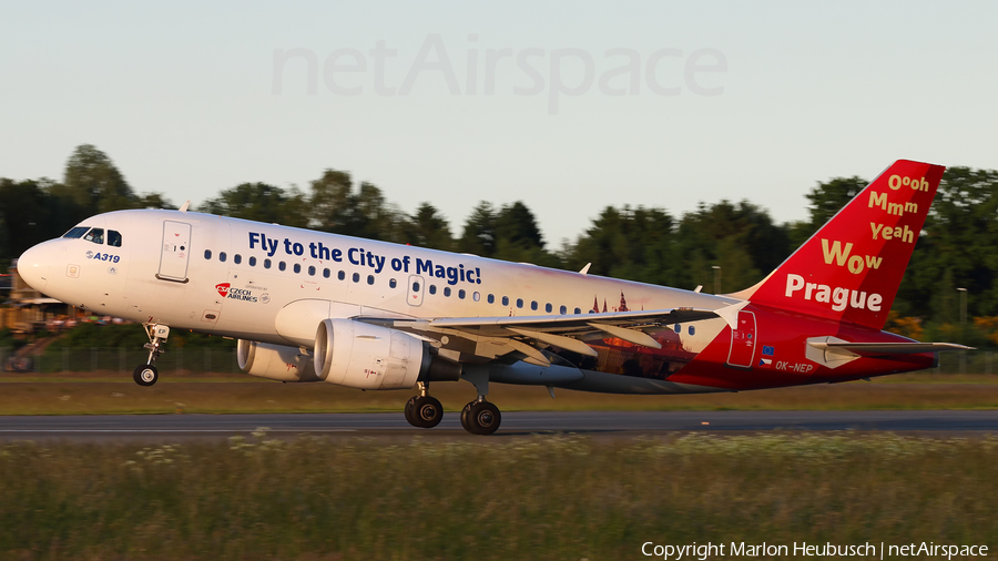 CSA Czech Airlines Airbus A319-112 (OK-NEP) | Photo 171442