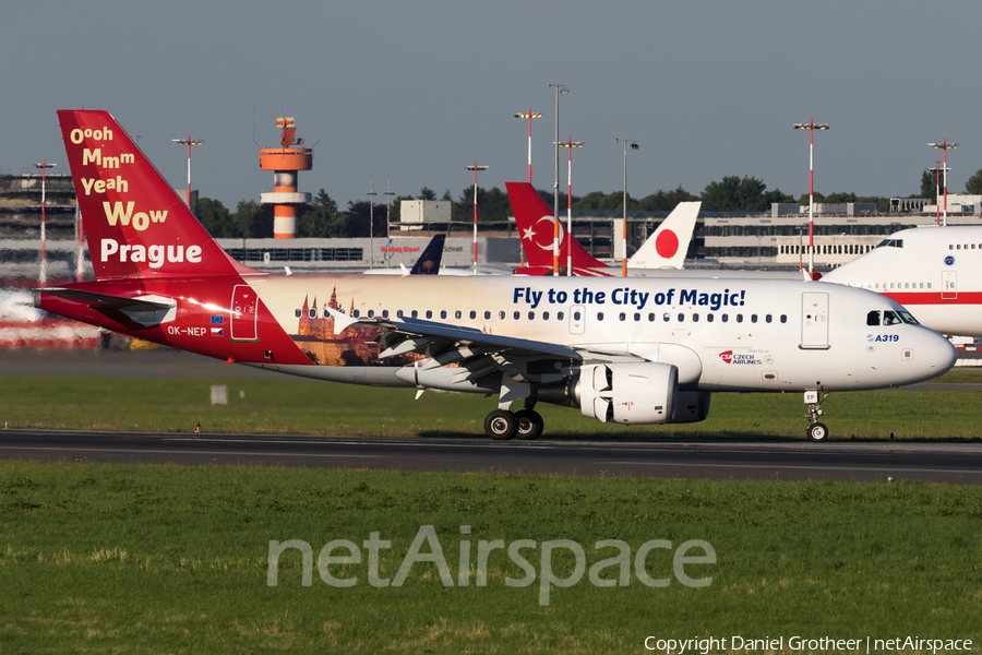 CSA Czech Airlines Airbus A319-112 (OK-NEP) | Photo 173069