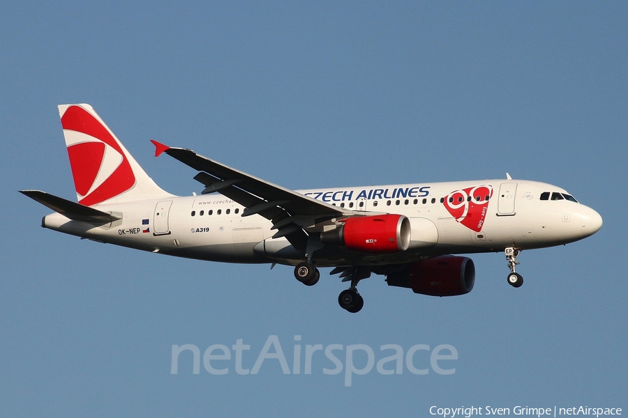 CSA Czech Airlines Airbus A319-112 (OK-NEP) | Photo 28627
