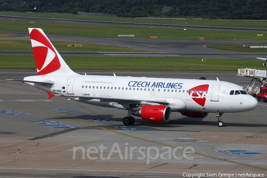 CSA Czech Airlines Airbus A319-112 (OK-NEP) | Photo 52465