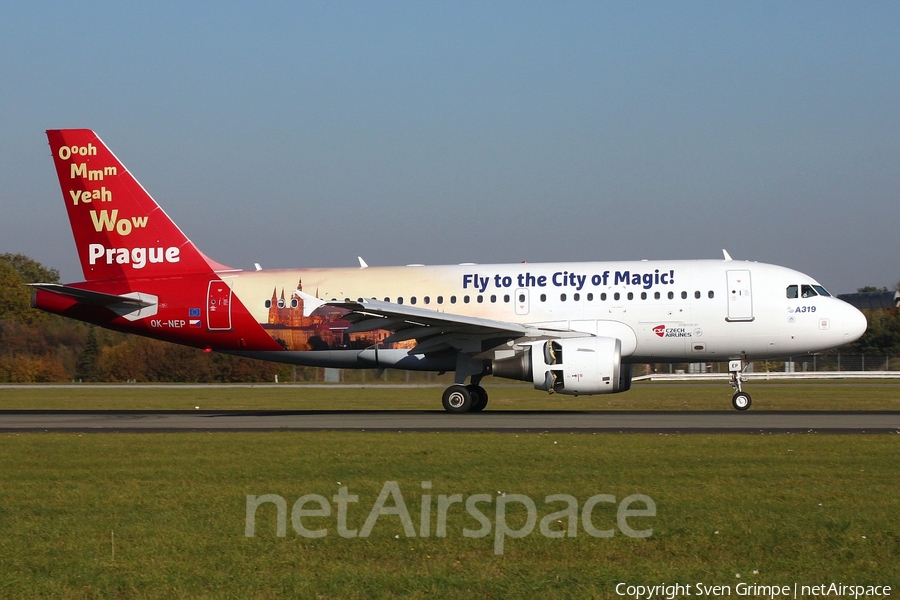 CSA Czech Airlines Airbus A319-112 (OK-NEP) | Photo 278033