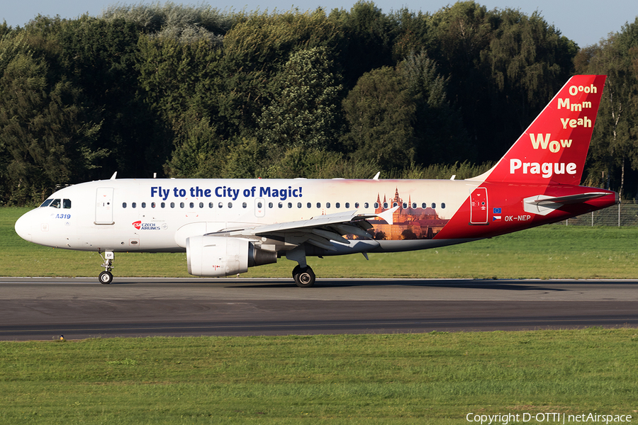 CSA Czech Airlines Airbus A319-112 (OK-NEP) | Photo 630136