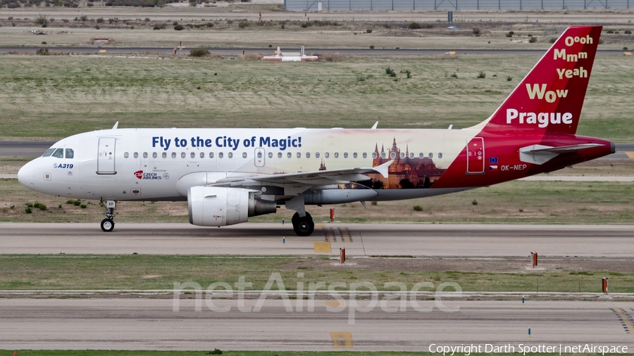 CSA Czech Airlines Airbus A319-112 (OK-NEP) | Photo 205926