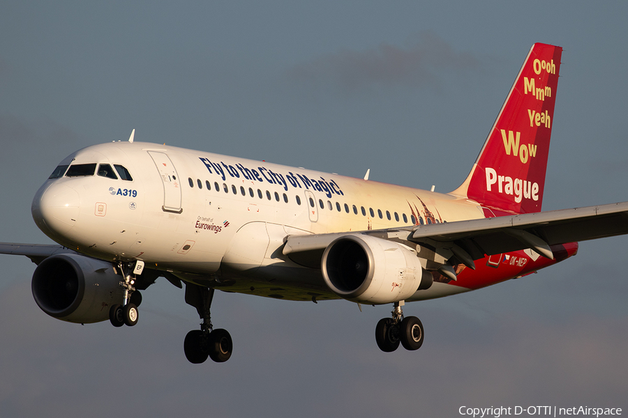 Eurowings (CSA Czech Airlines) Airbus A319-112 (OK-NEP) | Photo 321249