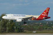 Eurowings (CSA Czech Airlines) Airbus A319-112 (OK-NEP) at  Budapest - Ferihegy International, Hungary