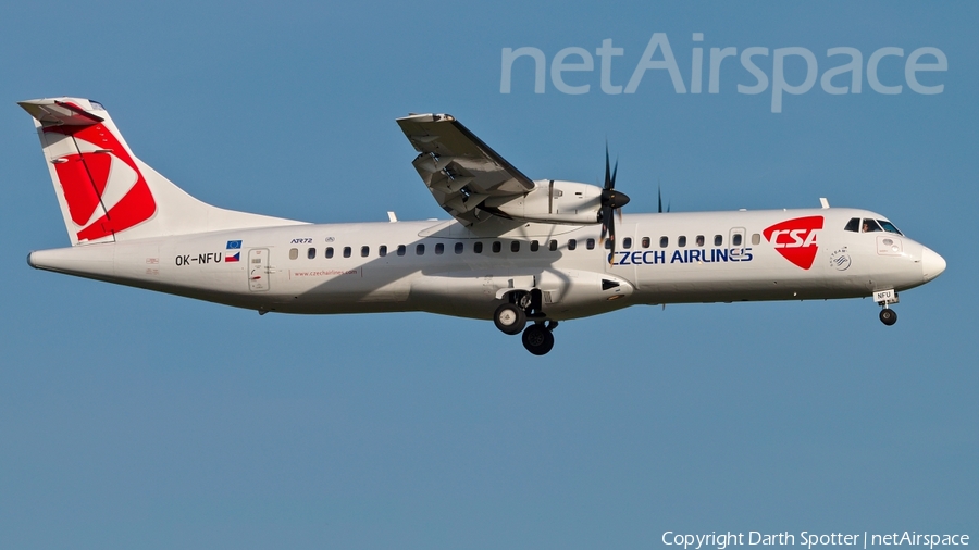 CSA Czech Airlines ATR 72-500 (OK-NFU) | Photo 167525