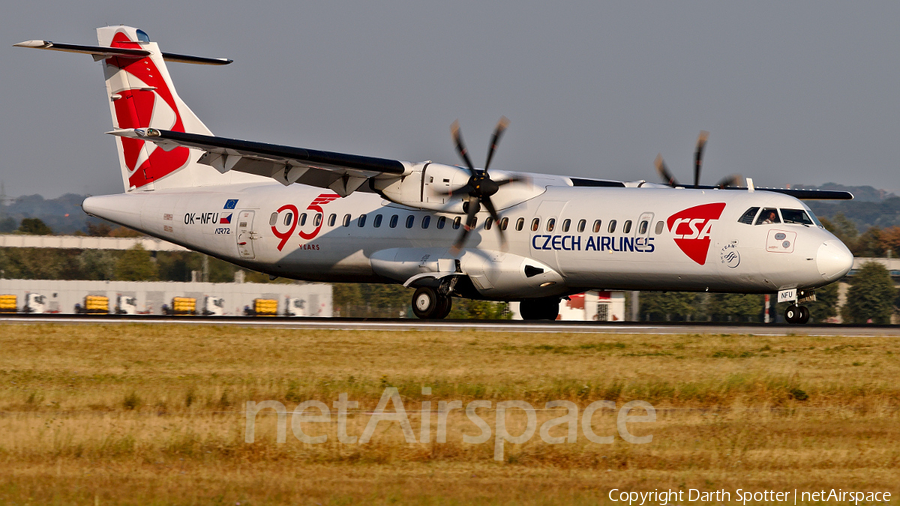 CSA Czech Airlines ATR 72-500 (OK-NFU) | Photo 326053