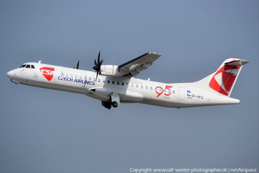 CSA Czech Airlines ATR 72-500 (OK-NFU) | Photo 468770