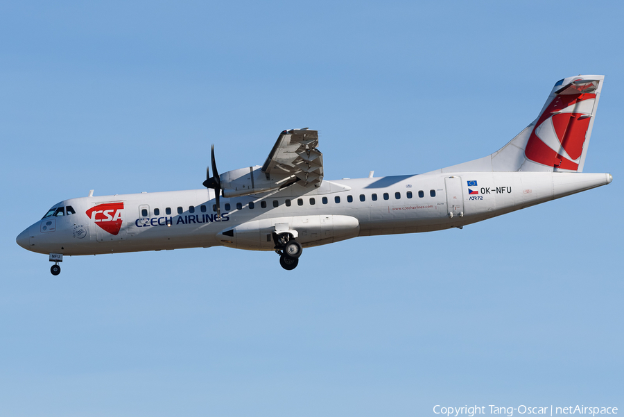 CSA Czech Airlines ATR 72-500 (OK-NFU) | Photo 393558