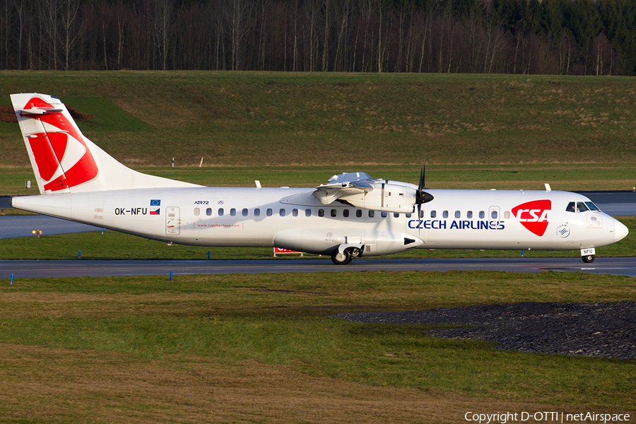 CSA Czech Airlines ATR 72-500 (OK-NFU) | Photo 215975