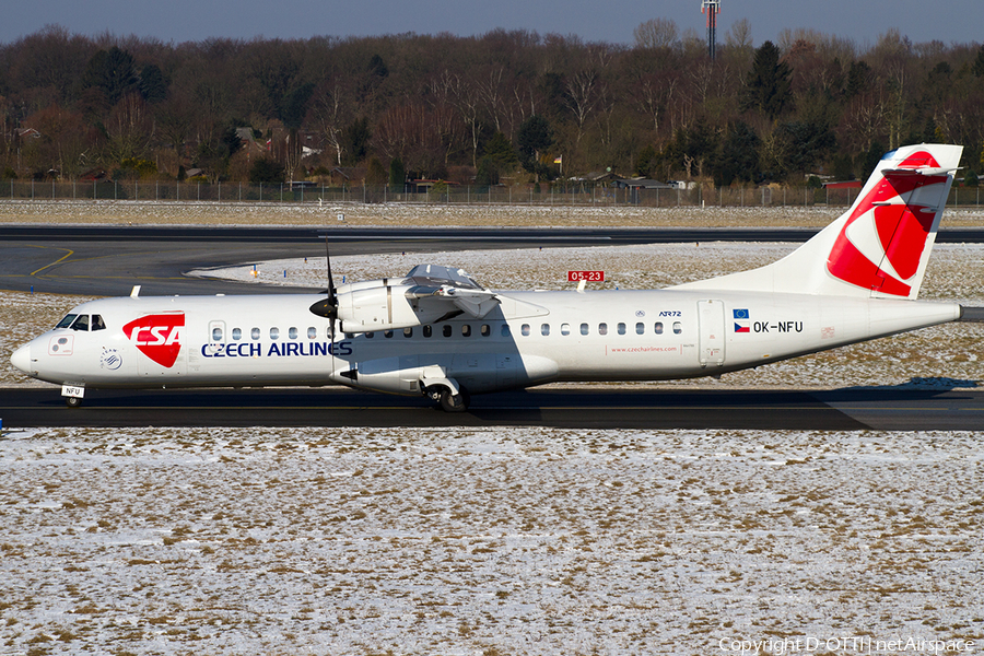 CSA Czech Airlines ATR 72-500 (OK-NFU) | Photo 224568