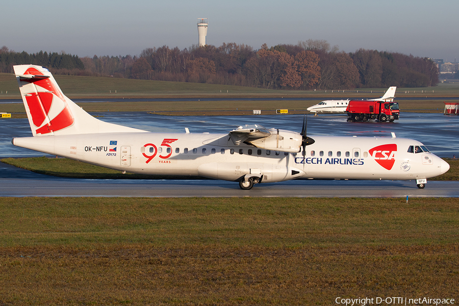 CSA Czech Airlines ATR 72-500 (OK-NFU) | Photo 283202