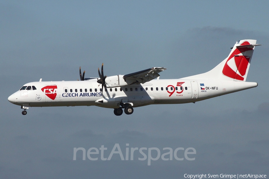 CSA Czech Airlines ATR 72-500 (OK-NFU) | Photo 348663