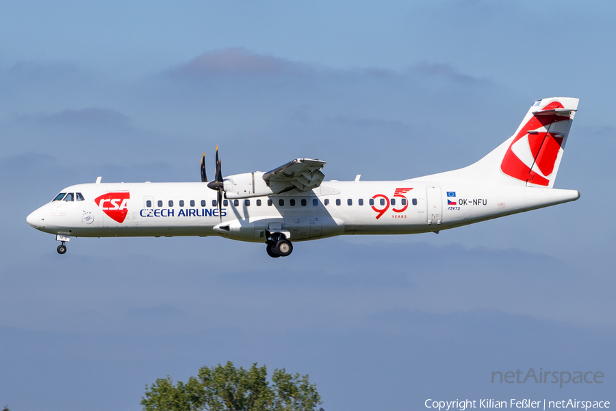 CSA Czech Airlines ATR 72-500 (OK-NFU) | Photo 411437