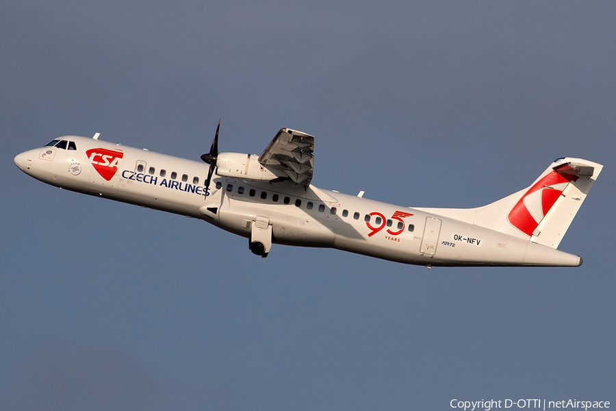 CSA Czech Airlines ATR 72-500 (OK-NFV) | Photo 279782