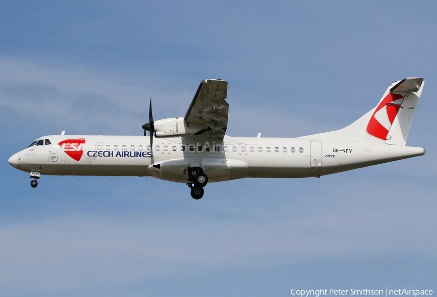 CSA Czech Airlines ATR 72-500 (OK-NFV) | Photo 401810