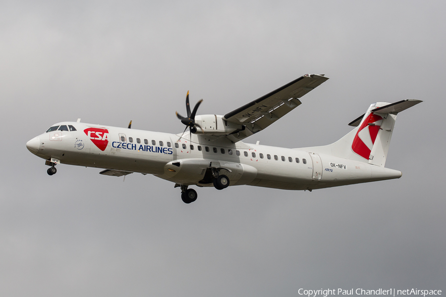 CSA Czech Airlines ATR 72-500 (OK-NFV) | Photo 402820