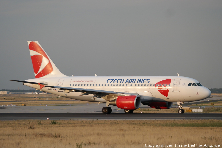 CSA Czech Airlines Airbus A319-112 (OK-OER) | Photo 102915